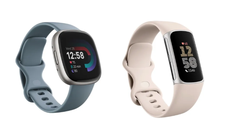 Fitbit Versa and Charge series,